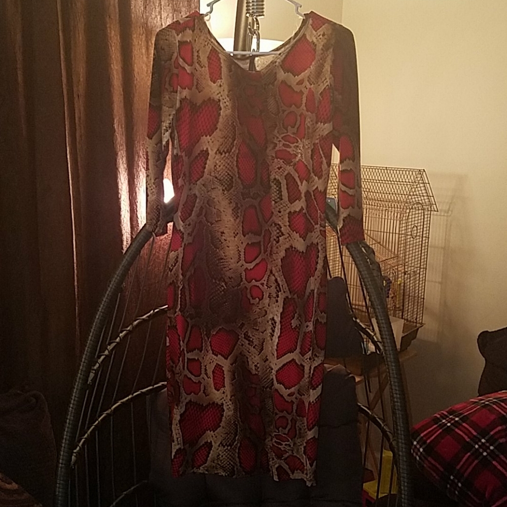 NWT Good time muti colored dress size large